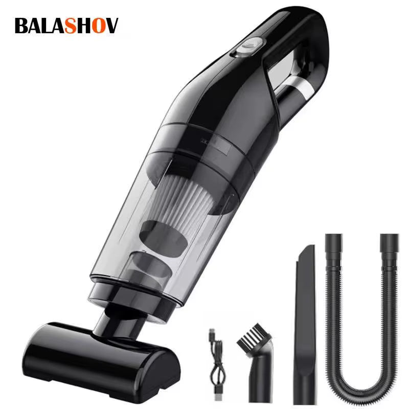 Powerful Handheld Vacuum Cleaner - Rechargeable, Wireless & Perfect for Home and Car Cleaning!